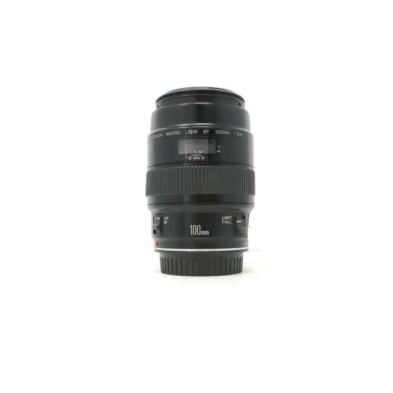 Used Canon EF 100mm F2.8 Macro lens with blob of Fungus internally (SH43205)