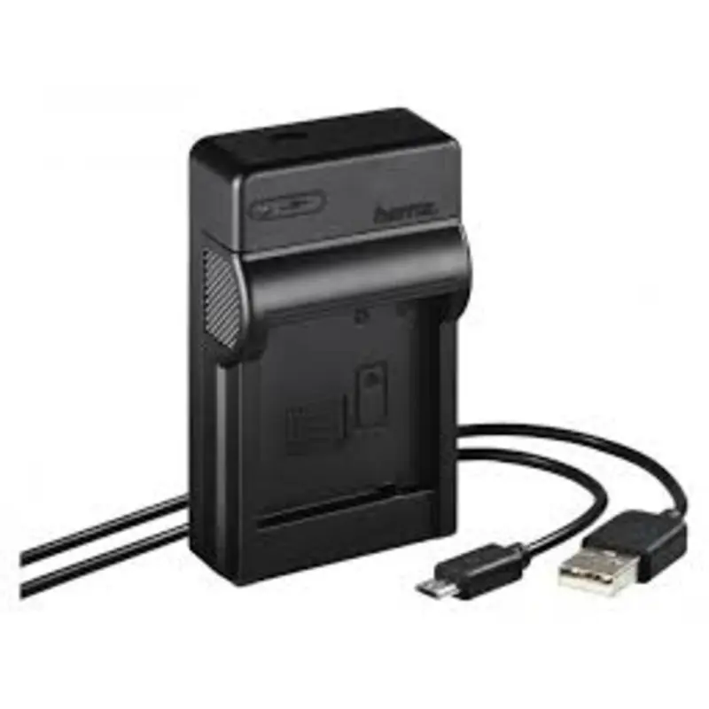 Hama Travel USB Charger for Panasonic DMW-BLG10 Batteries