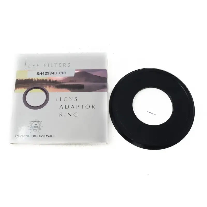 Used Lee Filters Lens Adaptor ring 49mm W/A (Boxed SH42984D)