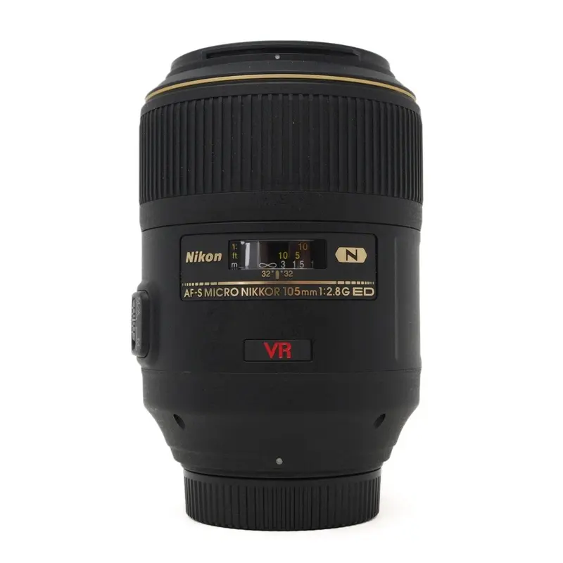 Used Nikon AF-S Micro Nikkor 105mm F2.8G VR Lens (Hood SH43259)