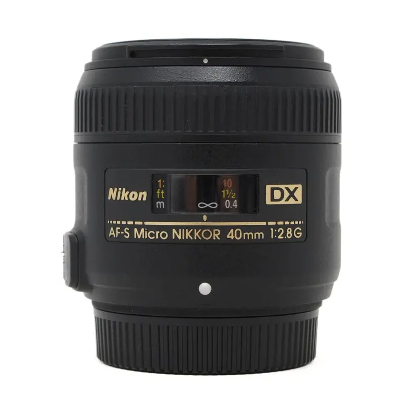 Used Nikon Micro 40mm f/2.8 G Lens (Case SH43158)