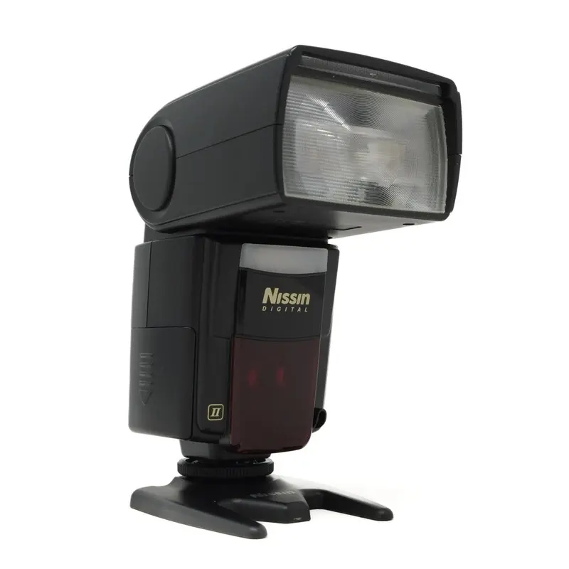 Used Nissin Di866 Mark II Dedicated TTL flash for Nikon DSLR (Case SH43261)