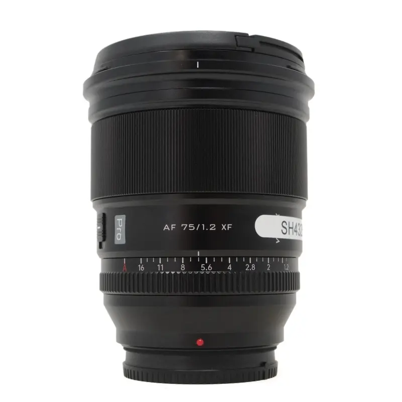 Used Viltrox 75mm f1.2 PRO XF for Fujifilm (Boxed SH43265)