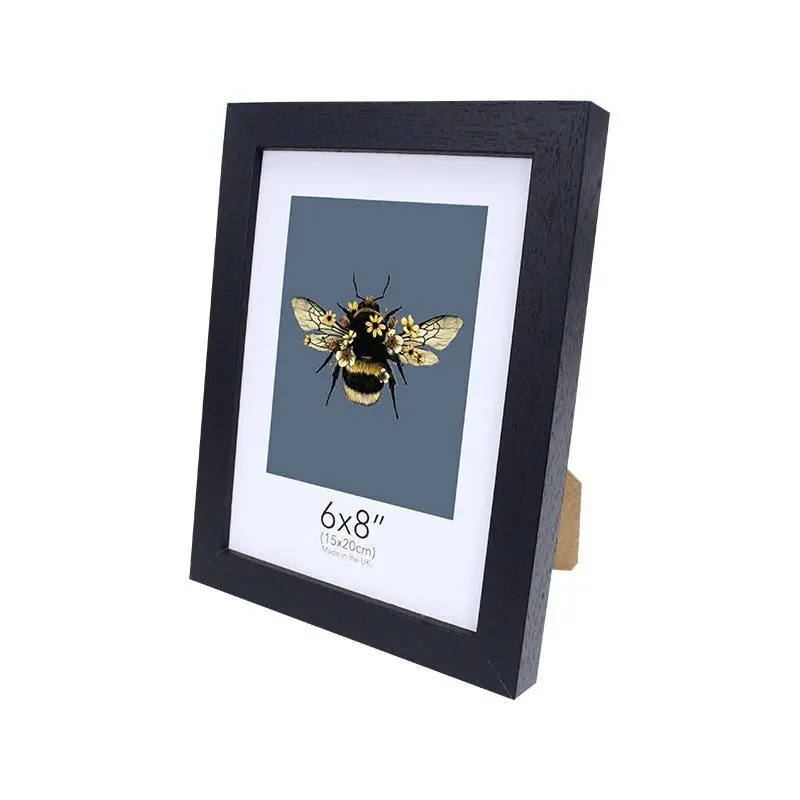 Claxton Black Woodgrain Picture Frame