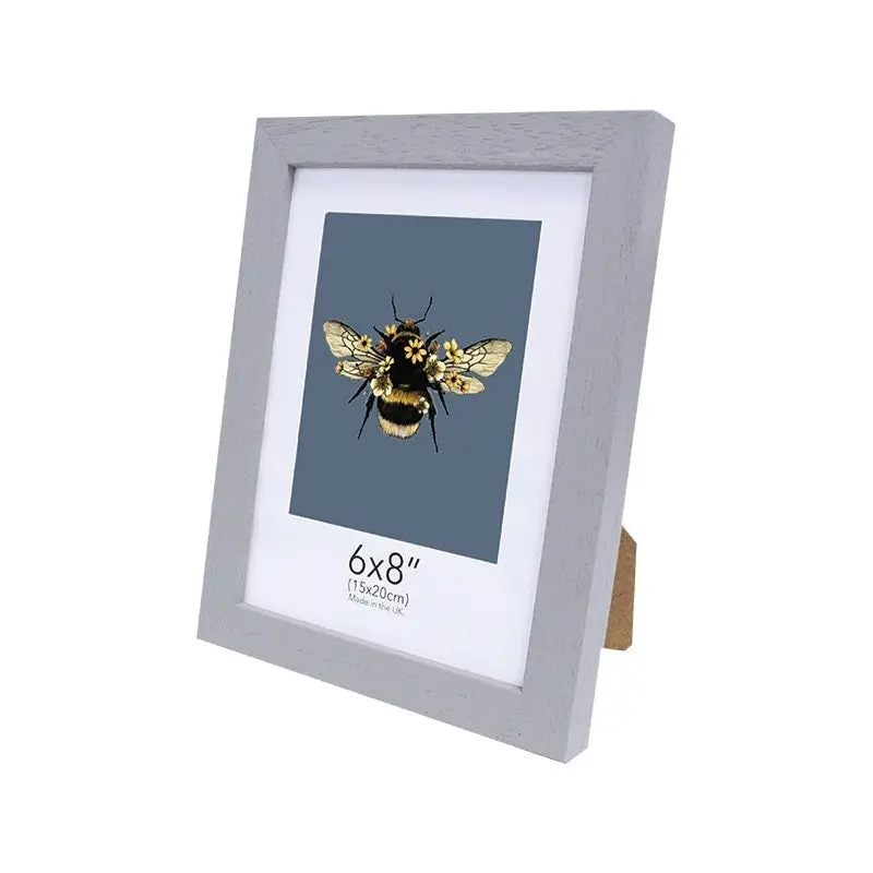 Claxton Light Grey Woodgrain Picture Frame