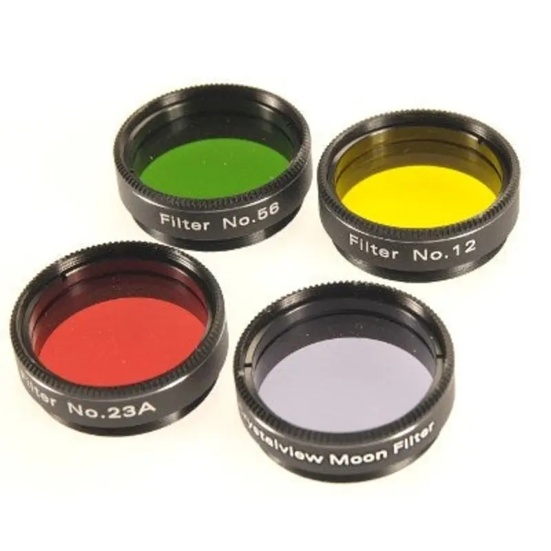Skywatcher 1.25 Inch Lunar and Planetary Colour Filters Kit X4 20202