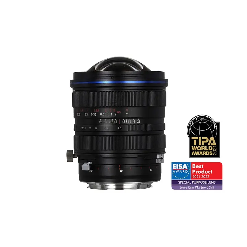 Laowa 15mm f4.5 Zero-D Shift Lens