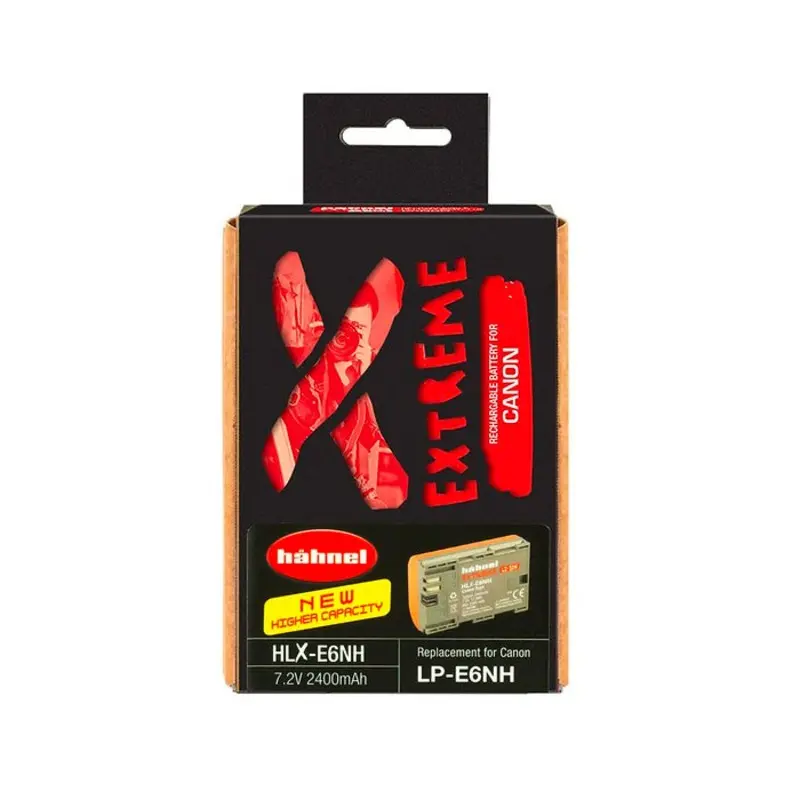 Hahnel HLX-E6NH Extreme Battery for Canon R5, R6, R6 II, R, 5DIV, 6DII, 90D