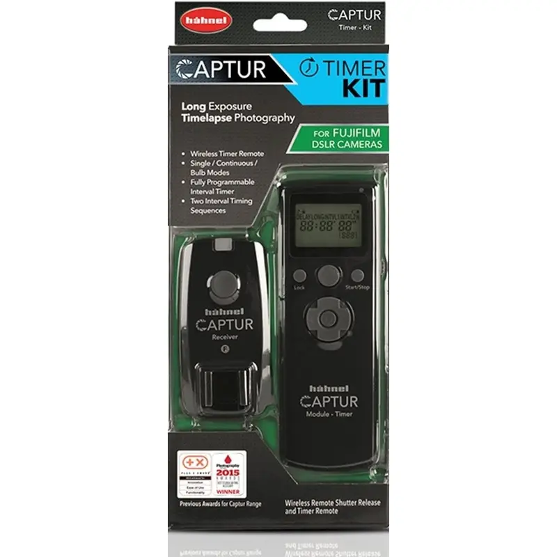 Hahnel Captur Wireless Shutter Release and Timer Remote kit - Fujifilm