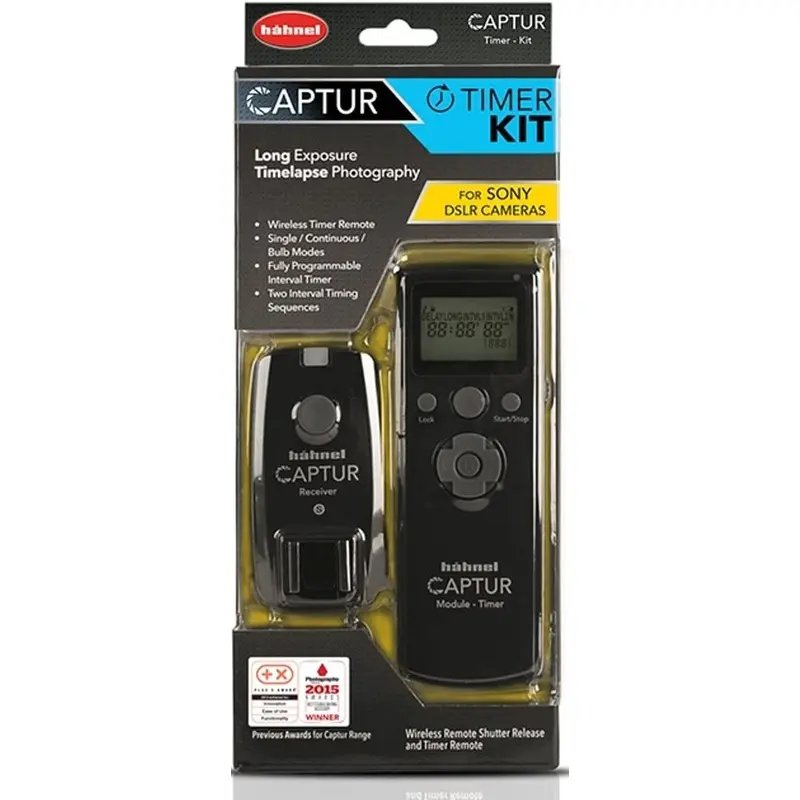 Hahnel Captur Wireless Shutter Release and Timer Remote kit - Sony