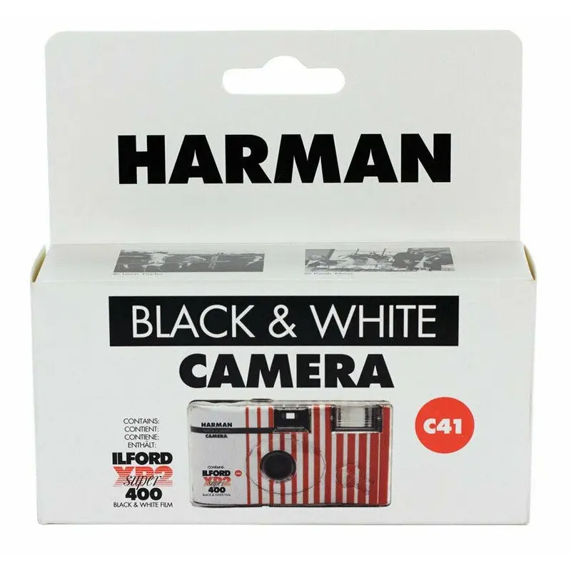 Ilford XP2 Super Black and White Disposable Camera (27 exp)