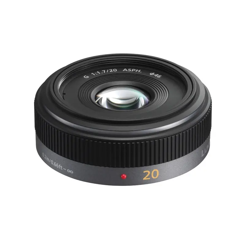 Panasonic 20mm LUMIX G Black F1.7 II ASPH Lens