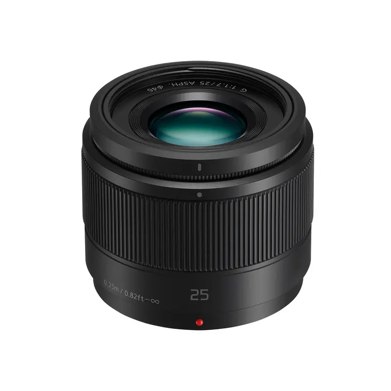 Panasonic 25mm F1.7 LUMIX G Asph Lens Black