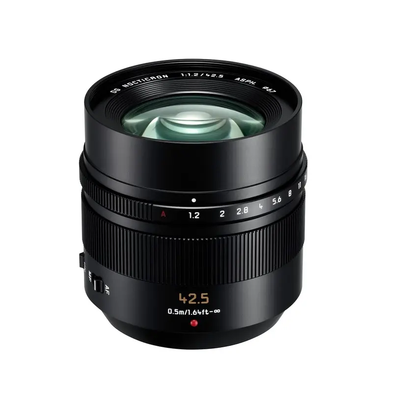 Panasonic 42.5mm f1.2 ASPH Leica DG Nocticron OIS Micro Four Thirds Lens