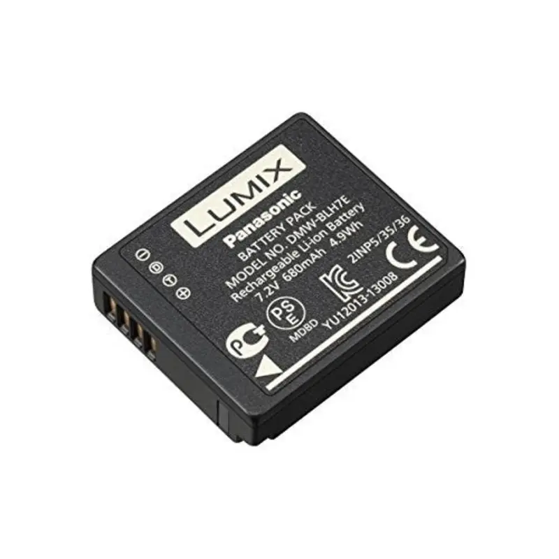 Panasonic DMW-BLH7E Li-ion Battery for Lumix GM1, GF7, GM5, GX800, LX15 & More