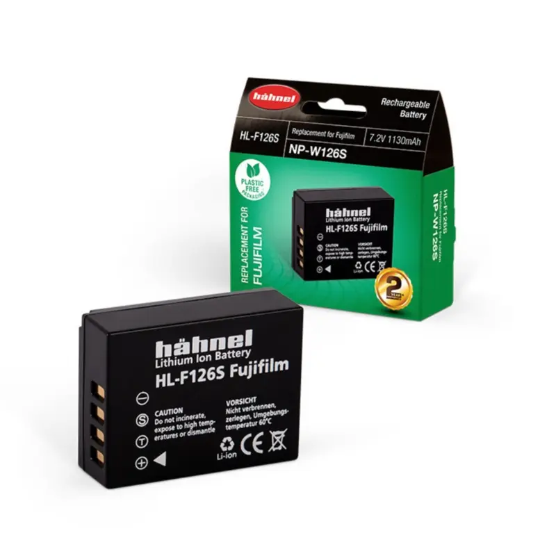 Hahnel HL-F126 Li ion Replacement Battery for Fujifilm NP-W126