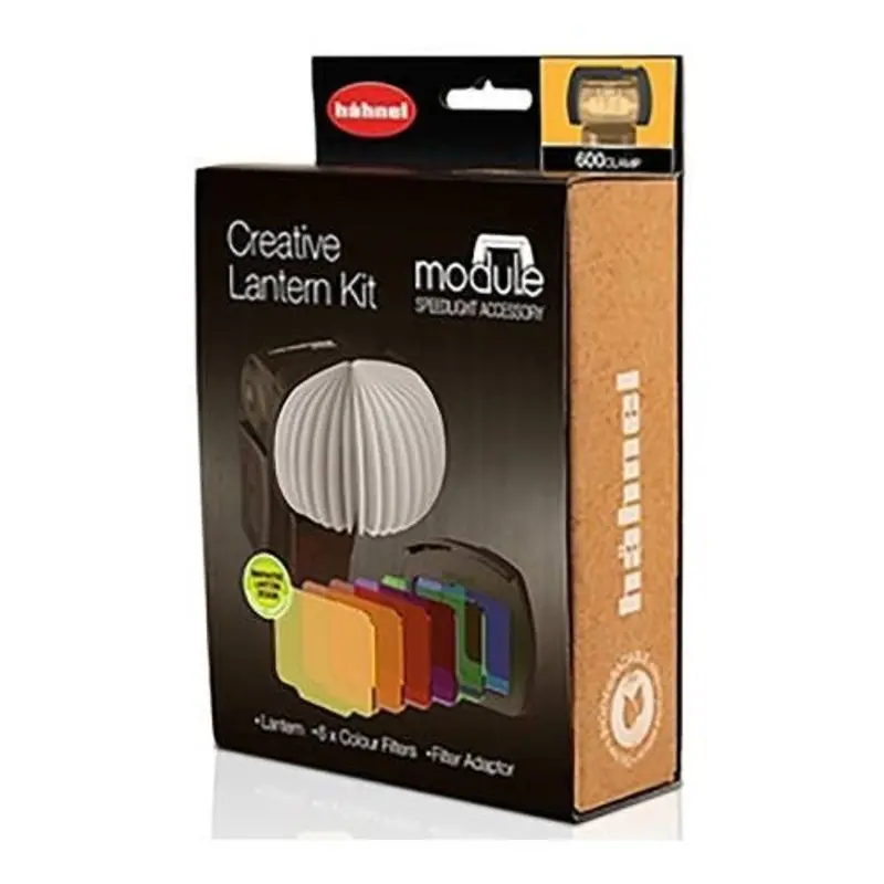 Hahnel Speedlite Module Creative Lantern Flash Lighting Kit - 6 Coloured gels