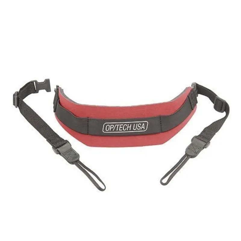 OpTech Pro Loop Strap for Professional Camera, DSLR, Large Binoculars - Red