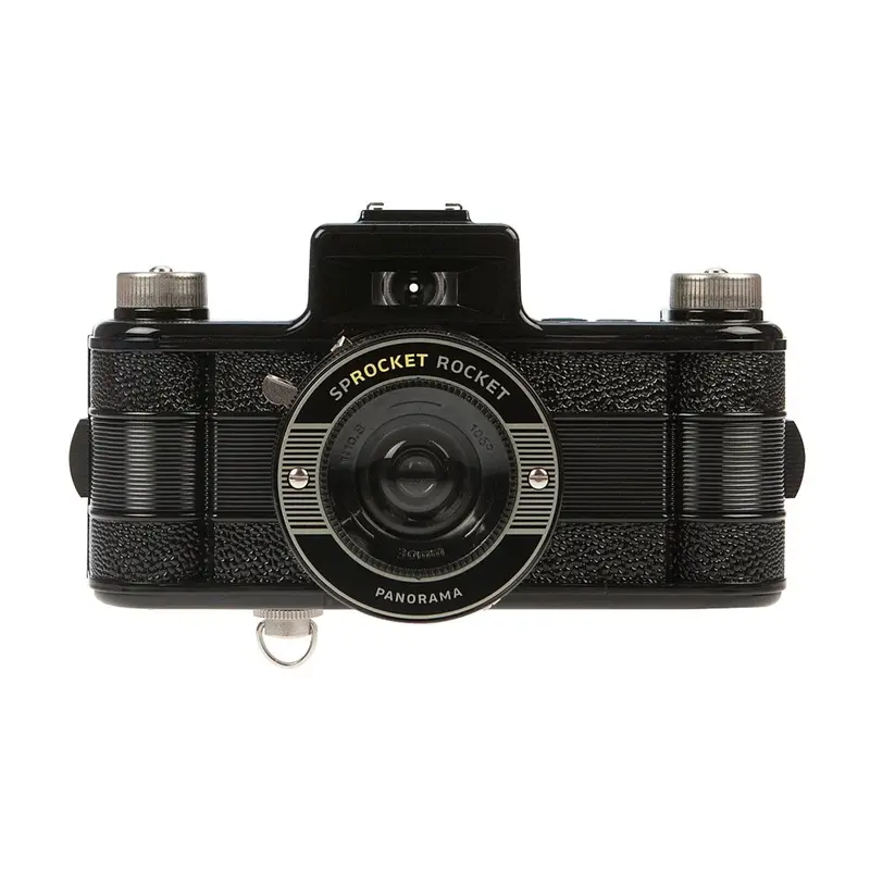 Lomography Lomo Sprocket Rocket Panoramic Camera (Black) 35mm