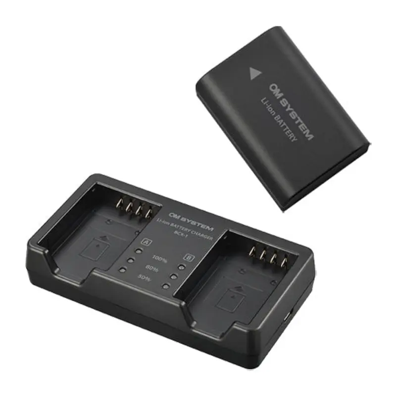 OM System SBCX-1 Battery & Charger Kit fr OM-1