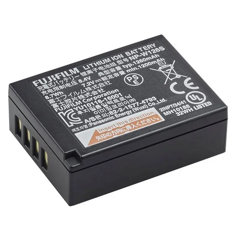 Fujifilm NP-W126S Lithium-Ion Rechargeable Battery - Black