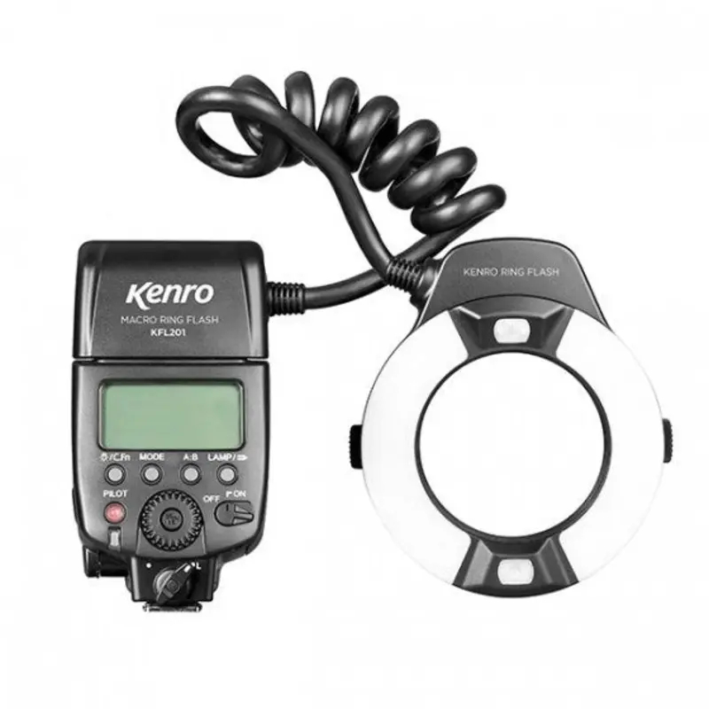 Kenro KFL201N Macro Ring Flash for Nikon