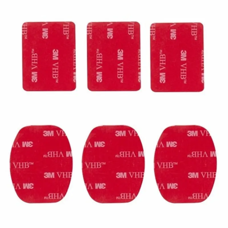Mantona 3M Adhesive Pads for GoPro/action Camera's (6 Piece)
