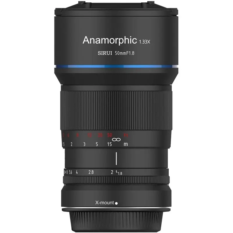 Sirui 50mm F1.8 Anamorphic 1.33X Lens - Fujifilm X Mount