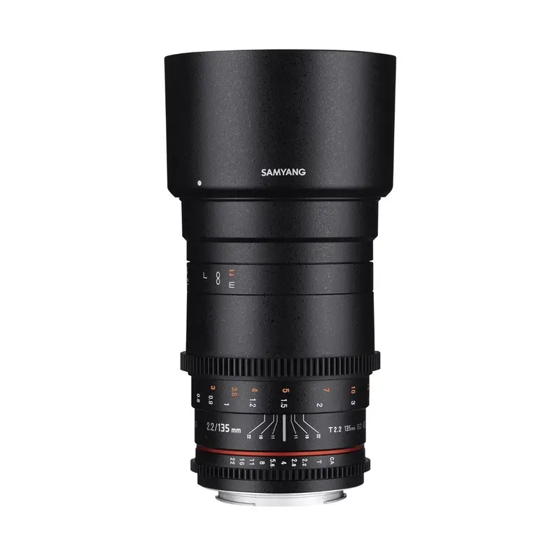 Samyang 135mm T2.2 VDSLR Manual Focus Video Lens for Sony-E