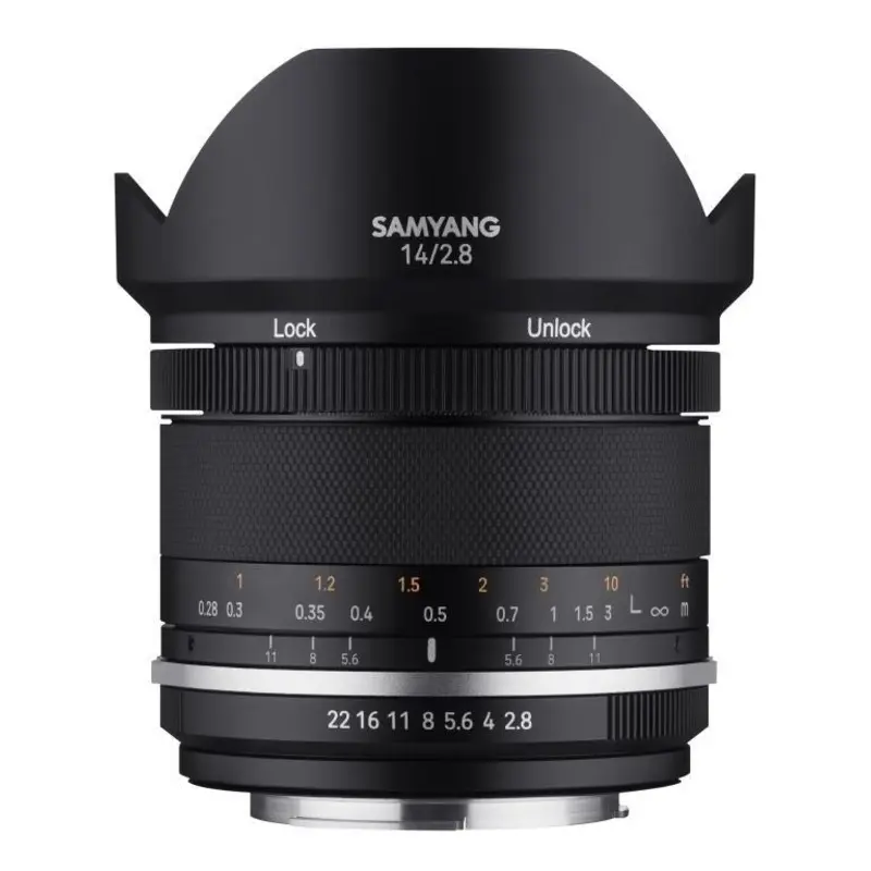 Samyang MF 14mm F2.8 Mk2 Ultra Wide Angle Lens