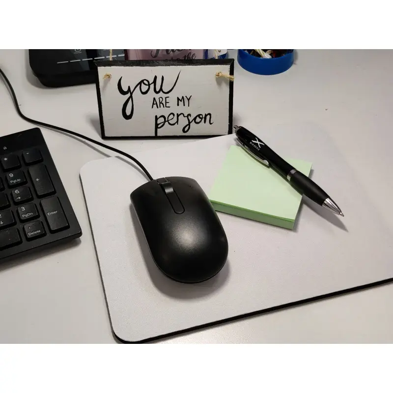 Personalised Mouse Mat for Offices, with your image and text
