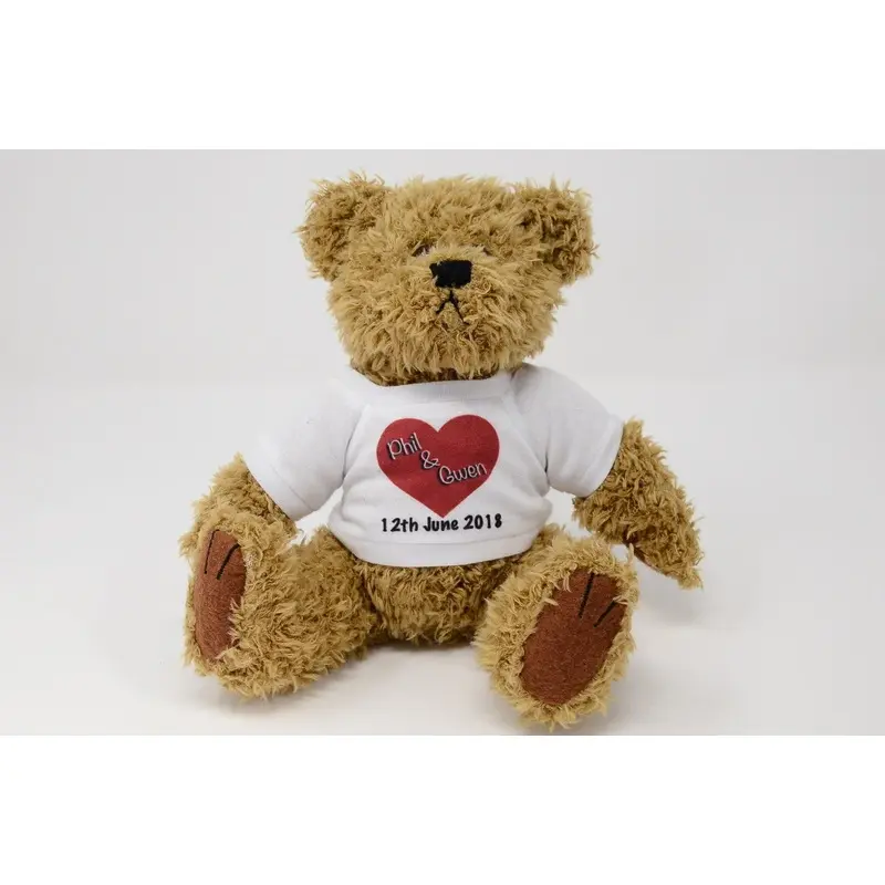 Teddy Bear With Personalised Printed T-Shirt