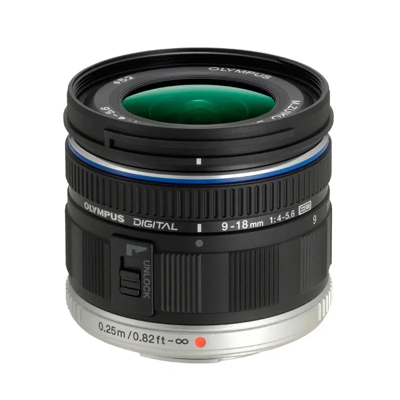 OM System / Olympus 9-18mm f4.0-5.6 M.ZUIKO Digital ED - Ultra-Wide Compact Zoom Lens
