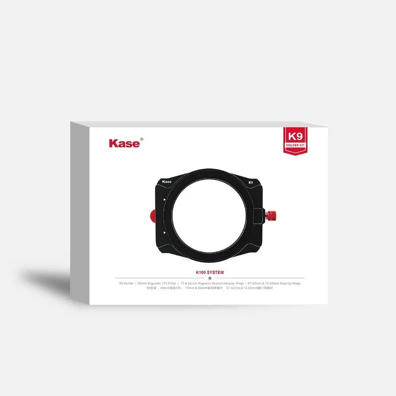 Kase K9 Kit  100mm Holder With Magnetic Slim Polarising Filter
