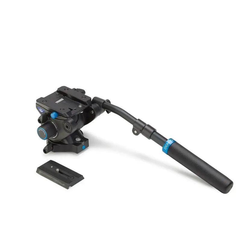 Benro S6 PRO Flat Base Fluid Video Tripod Head