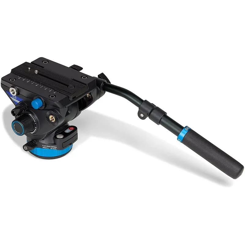 Benro S8 PRO Flat Base Fluid Video Tripod Head 8KG Payload