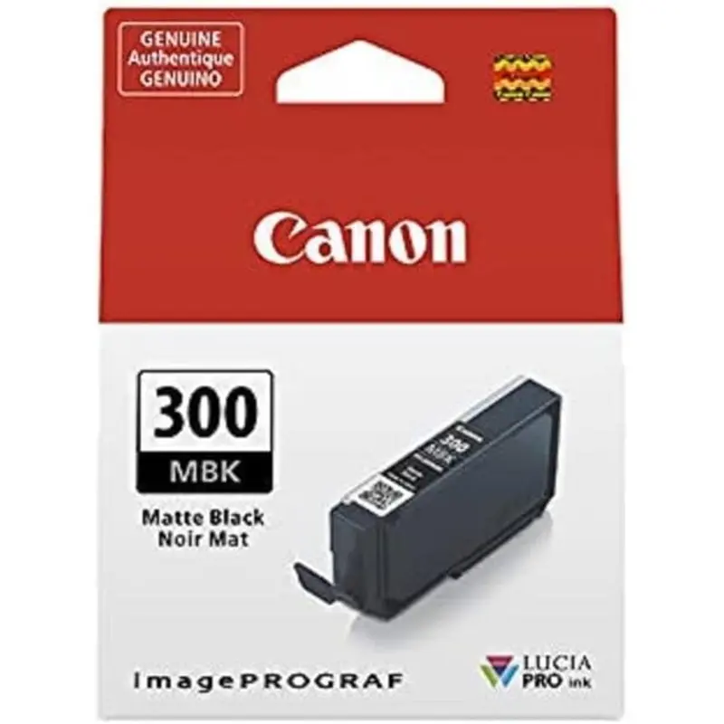 Canon PFI-300 Ink Cartridge - Matte Black - Inkjet
