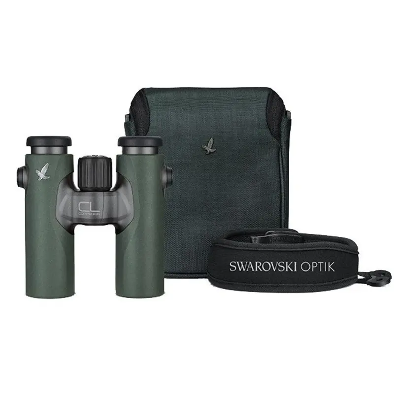 Swarovski 8x30 CL Companion Binocular - Green with Wild Nature Accessory Pack