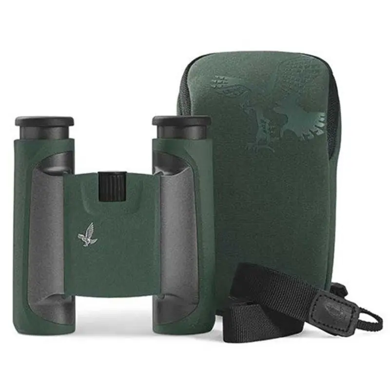 Swarovski CL 8x25 Pocket Binoculars Green with Wild Nature Accessory Pack