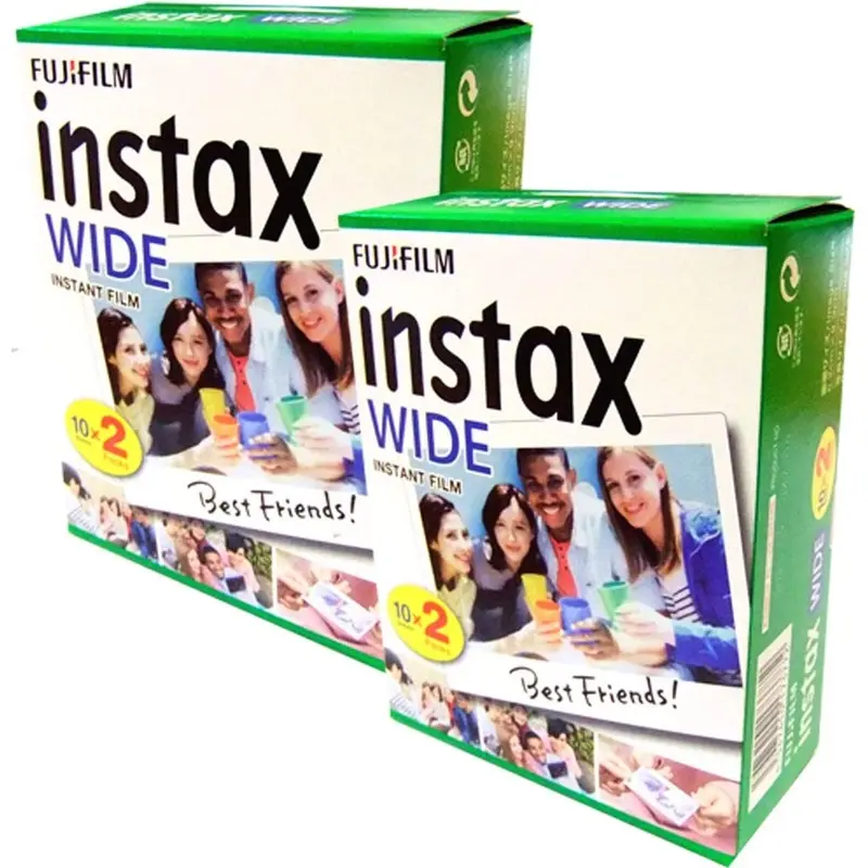 2 x Fujifilm Instax Wide Film for Instant Cameras