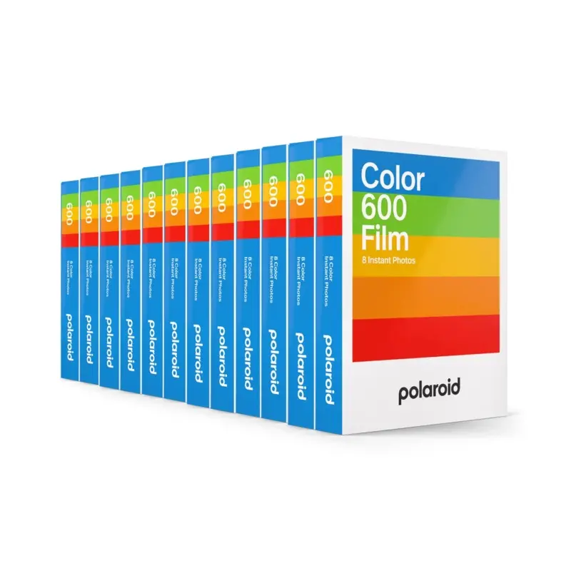 Polaroid Colour 600 Instant Film - 12 Pack