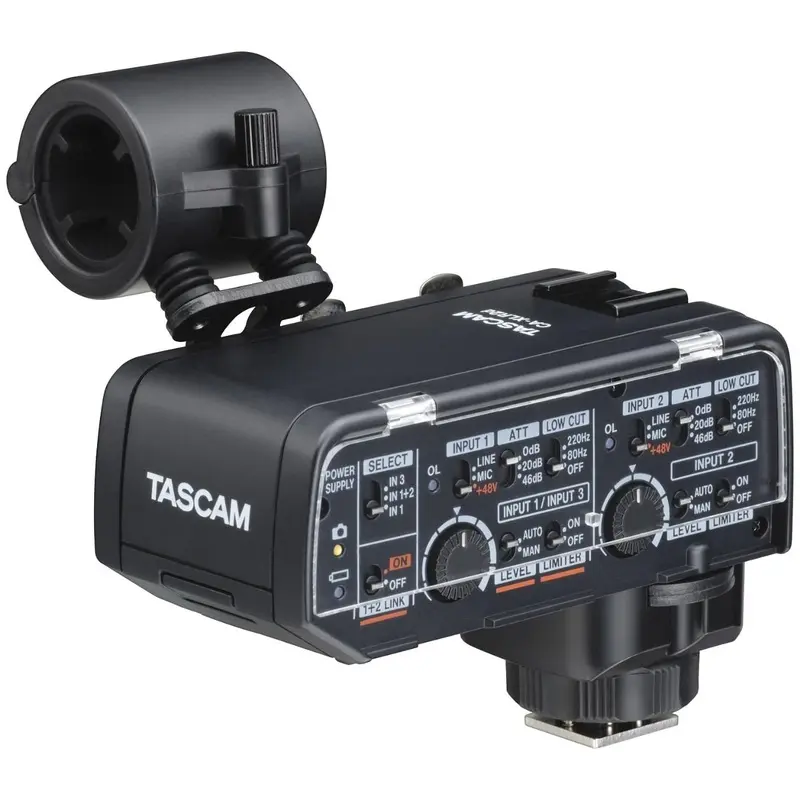 TASCAM XLR Microphone Adapter - Canon Kit