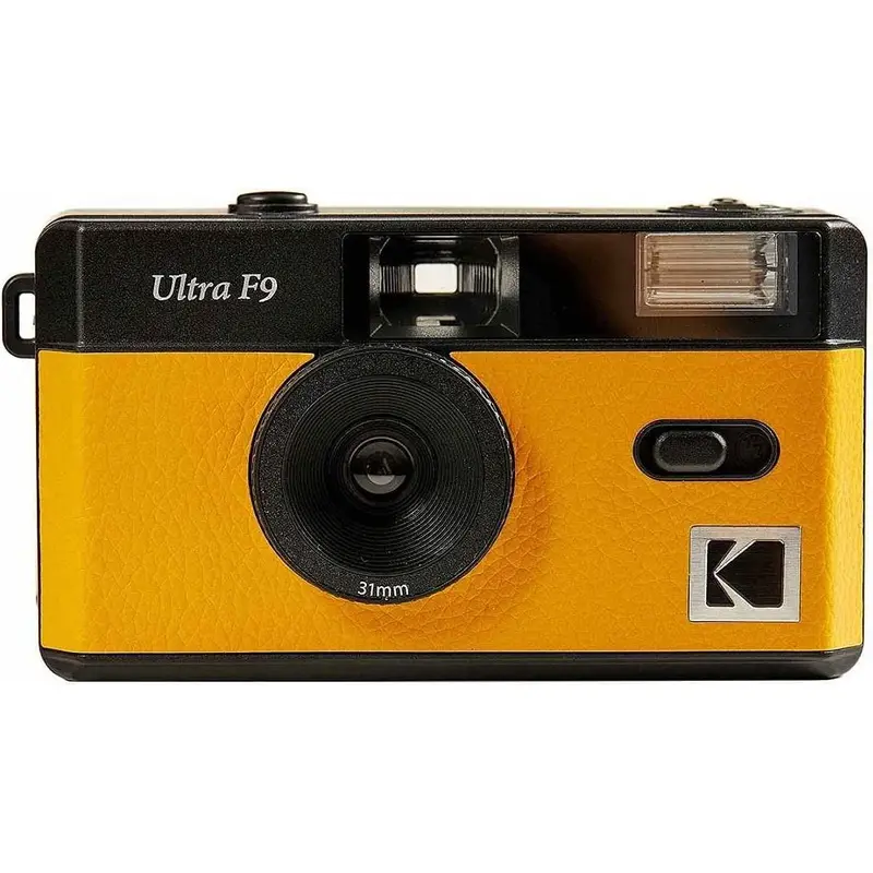 Kodak Ultra F9 35mm Film Camera Camera Yellow