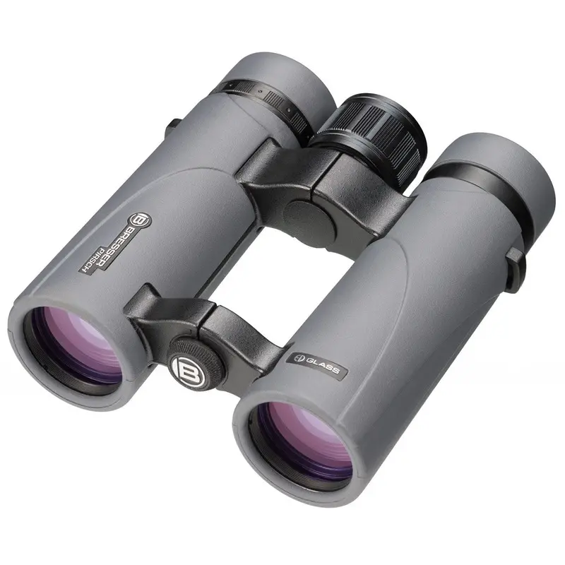 Bresser Pirsch ED 10x34 Binoculars Phase Coated - Grey