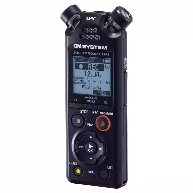 OM System LS-P5 Linear PCM Recorder (Videographer Kit)