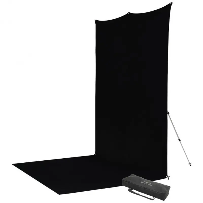 Westcott X-Drop Pro Wrinkle-Resistant Sweep Backdrop Kit  8'X13'