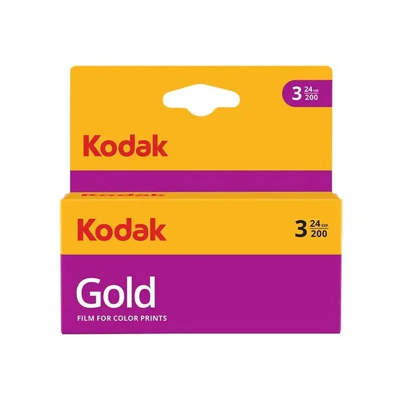 3 x Kodak Gold 200 Colour Film 135 - 24 Exposures