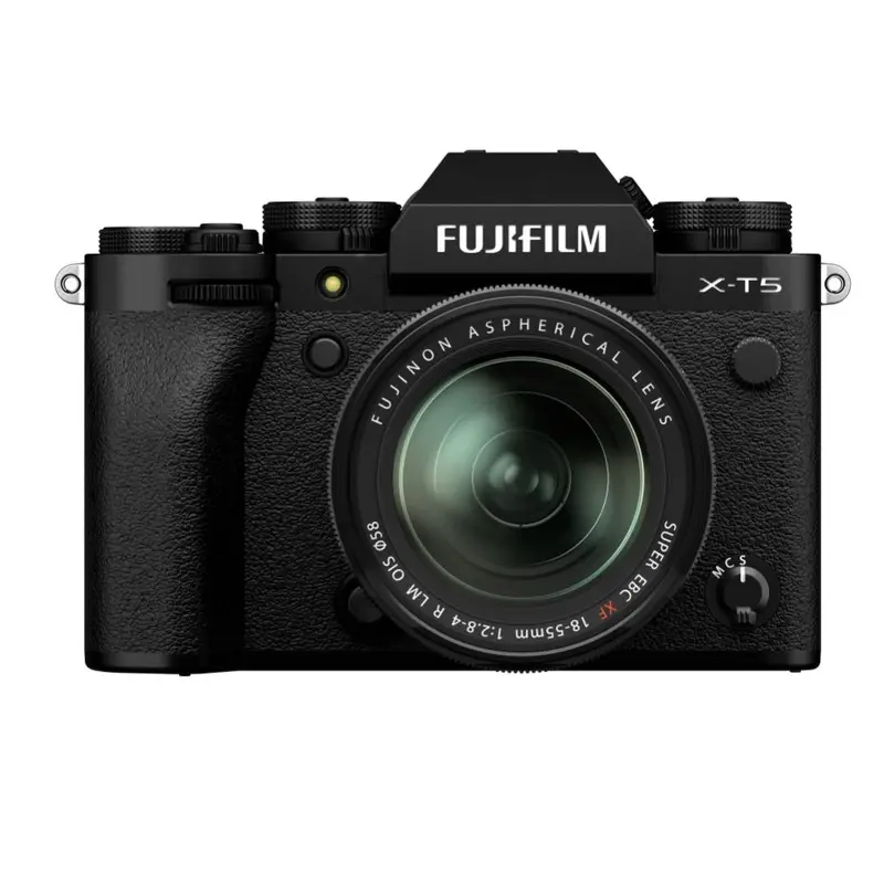 Fujifilm X-T5 Mirrorless Camera with 18-55mm f2.8-4 lens - Black
