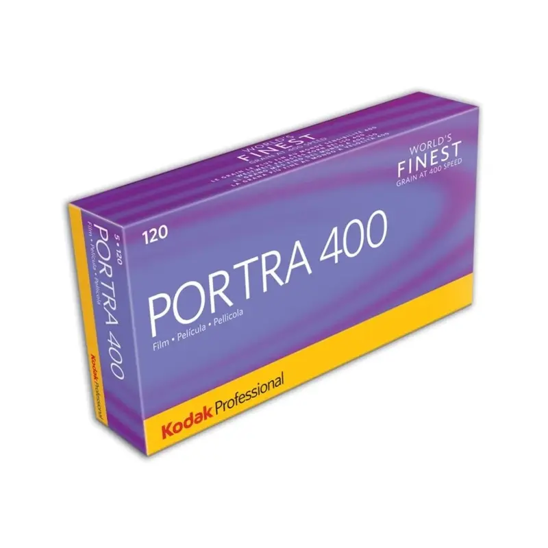 Kodak Portra 400 120 Roll Film Professional - 5 Pack