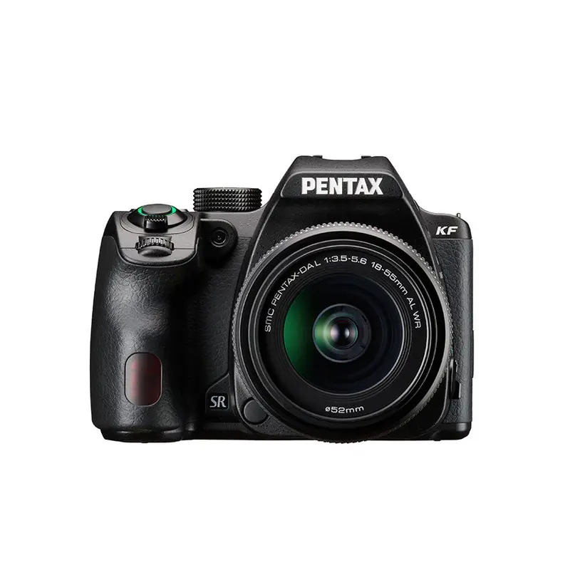 Pentax KF APSC Digital SLR Camera with DA 18-55mm AL WR Zoom Lens - Black